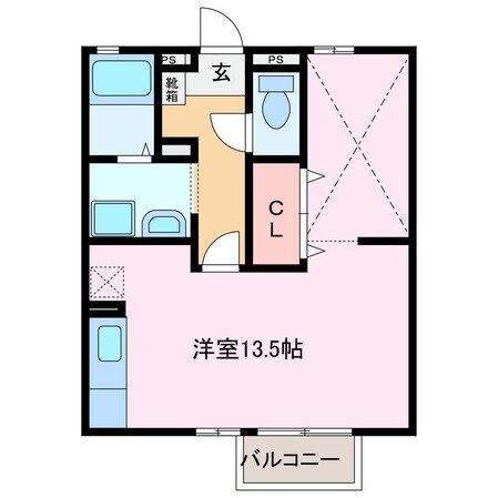 コンフォート共進の物件間取画像